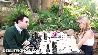 Nerdy teen Kali Roses, with her signature blonde hair and green eyes, gets fucked hard by Reality Kings