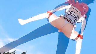 Hentai Flare Arlgrande gets fucked and sucks for the first time (POV)