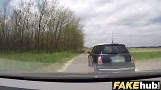 Unregistered driver gets screwed by a cop in uniform