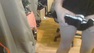 Schoolgirl fucked hard by her boyfriend in a steamy session