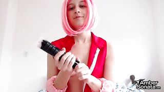 Sakura teaches how to masturbate like a pro