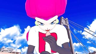 Jessie from Team Rocket fucks your Pokémon in POV