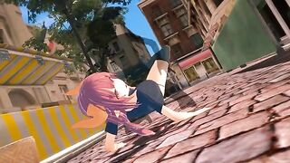 Kobayashi and Iruru enjoy a date with a special someone