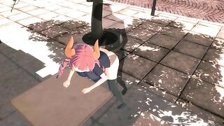Kobayashi and Iruru enjoy a date with a special someone