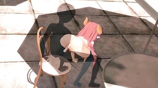Kobayashi and Iruru enjoy a date with a special someone