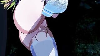 Blue Exorcist 3D anime with Shura Kirigakure's uncensored sex