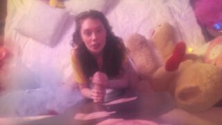 Elena Koshka fucks with the stepbrother of Danny Devito in this hot parody scene