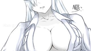 WBC Catches you Slacking Off, a steamy Hentai JOI adventure