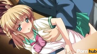 A cute girl is having fun with her boyfriend in a passionate session