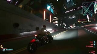 Hot Cyberpunk 2077 mod with sexy nude female character