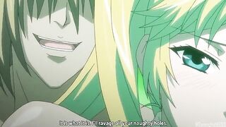 The double penetration is the best for this horny hentai girl