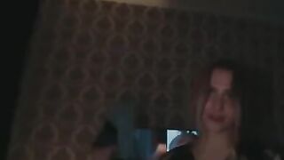 The stepmom is so hot, she can’t resist a cock after the party