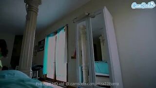 Petite hottie Eliza Ibarra gets her nerdy glasses dirty with cock sucking