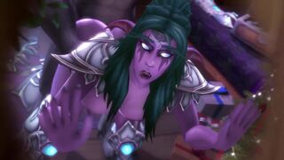 The best cumpilation with monsters from various games and animation