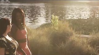 The most romantic lesbian sex with stunning stars Ana Foxxx and Angela White
