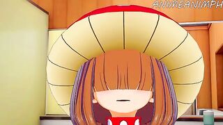 Hentai sex with Kinoko Komori from My Hero Academia anime