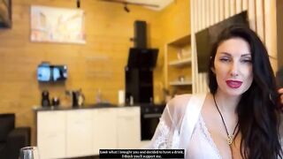 A couple has sex, and the girl finishes with a shaking orgasm and gets cum inside