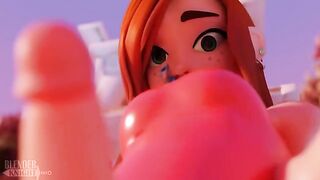 3D Sound Wendy Corduroy is a big ass hentai animation of Gravity Falls