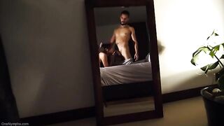 A beautiful woman made a blowjob and got cum on her tits