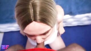 A step mom with huge boobs gets her pussy railed