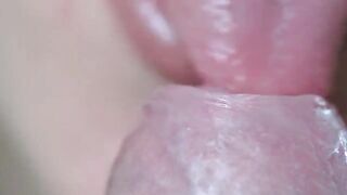 I got a huge load in my mouth and I had to spit it out