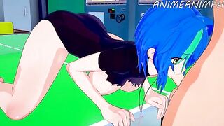 Xenovia Quarta is getting fucked by a big dick in this High School DxD scene