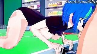 Xenovia Quarta is getting fucked by a big dick in this High School DxD scene