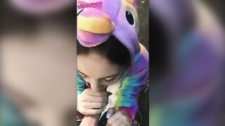 A prank with a girl running naked on April 1st - SolaZola