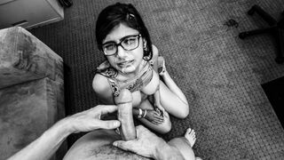 A young actress auditions for a role, showcasing her talents in a unique setting