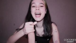 I like it when cum is in my mouth ♡
