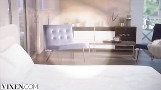 Babe Kayley gets a special massage with sensual sex