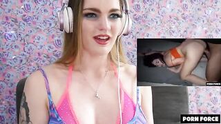 Carly Rae Summers Reacts to ROUGH POWER FUCK MAKES HER BRAIN MELT - PF Porn Reactions Ep IV
