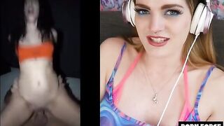 Carly Rae Summers Reacts to ROUGH POWER FUCK MAKES HER BRAIN MELT - PF Porn Reactions Ep IV