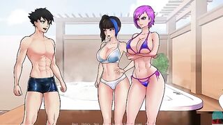 The players are once again confined with goddesses, ready to play