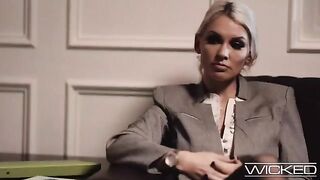 A therapy session turns into a threesome fuck session with Kenzie Taylor