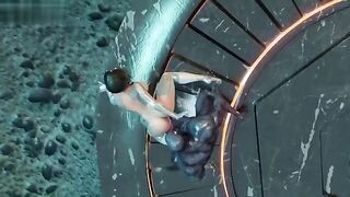 Hot 3D Hentai with Angelita in an intense action