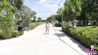 A tiny girl skated to her house, where her boyfriend was waiting for her to fuck