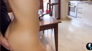 The Italian woman pleads to be satisfied until she squirts