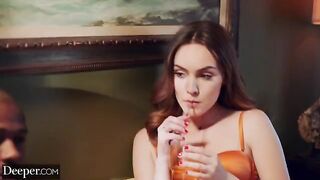 Sexy Freya knows how to get her man's full attention - Deeper