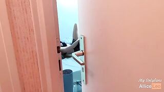 I watch my half-sister as she masturbates then I offered her my cock and she accepted!