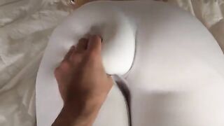 Pervert stepbrother fucked his stepsister with a big Latina ass