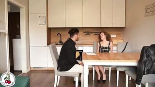A high-class girl agreed to have sex for a discount on rent