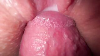 A stepbrother fucked his stepsister in a steamy, close-up scene