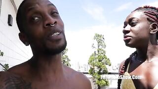 The darkest Brazilian I've ever seen Fernanda Chocolatte getting fucked hard