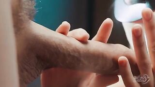 That's what a real cumslut should do with used condoms! Draining big fat loads in 4K close-up