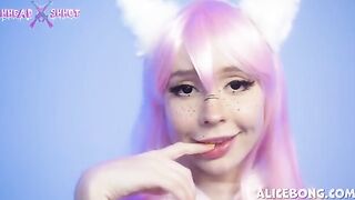 Alice Bong fucked in her ass with a big toy in this hot vid