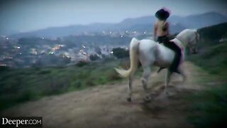 Kinky threesome with Cowgirl Kenna and Anna Claire, featuring intense passion