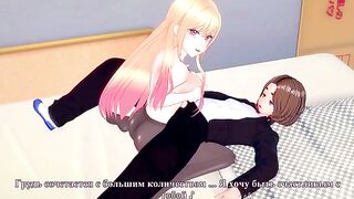 Marin Kitagawa is having sex with a beautiful girl in My Dress Up Darling