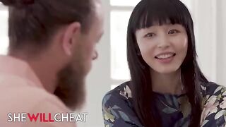 Marica Hase cheats on her husband with a teacher in a steamy scene