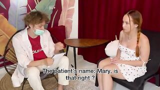 The doctor was upset that the girl lied about her virginity, so they made a deal